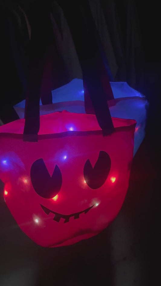 Light Up Trick Or Treat Bags