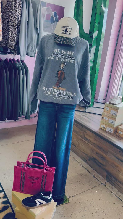 Steadfast Corded Sweatshirt