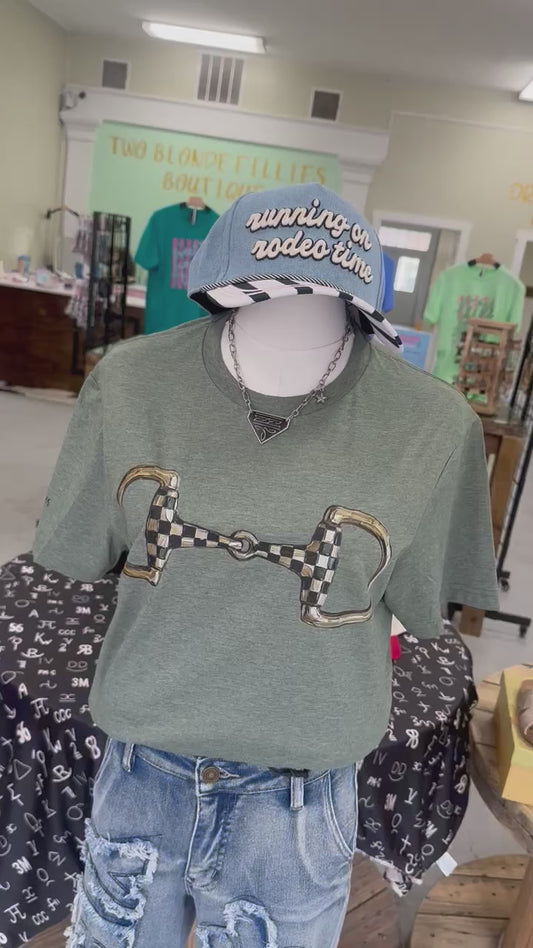 Checkered Bit Tshirt